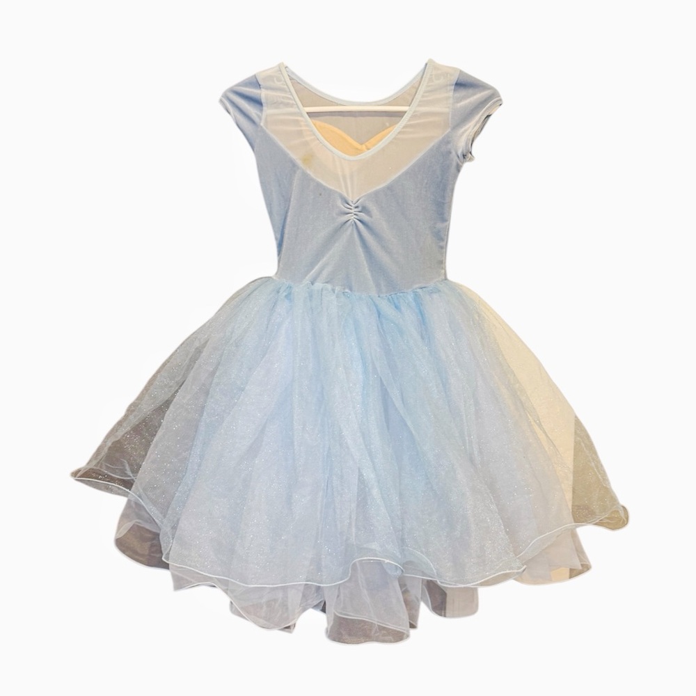 Weissman Showtime | Edelweiss Ballet Tutu Dance Costume Light Blue, LC XLC SA - Picture 4 of 5